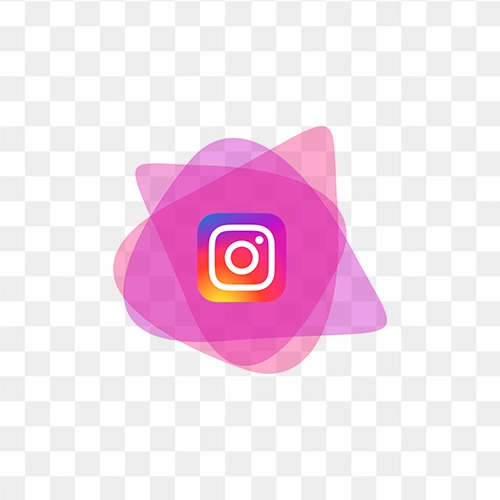 Instagram png logo with transparent background